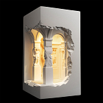 Встраиваемый в стену гипсовый светильник под покраску с колоннами и арками в античном стиле Antiquity Athena варинант исполнения - 5 | Loft Concept в Санкт-петербурге