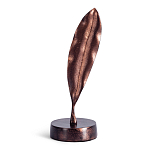 Статуэтка Metal Flowers платина варинант исполнения - 2 | Loft Concept в Санкт-петербурге