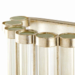 Бра настенное высокое из стеклянных трубочек Gladia варинант исполнения - 6 | Loft Concept в Санкт-петербурге