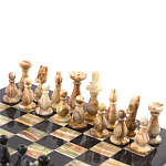 Шахматы настольные из натурального камня Оникс Decorative Thematic Chess варинант исполнения - 2 | Loft Concept в Санкт-петербурге