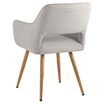 Стул в рогожке серого цвета NEASAN STOOL варинант исполнения - 4 | Loft Concept в Санкт-петербурге