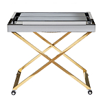 Стол сервировочный с зеркальной столешницей Splendid Serving Table варинант исполнения - 1 | Loft Concept в Санкт-петербурге