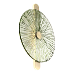 Бра с круглым стеклянным плафоном Gingham варинант исполнения - 5 | Loft Concept в Санкт-петербурге