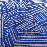 Мебельная ткань Жаккард синий принт 140 см T2-132 варинант исполнения - 1 | Loft Concept в Санкт-петербурге