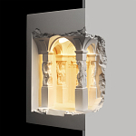 Встраиваемый в стену гипсовый светильник под покраску с колоннами и арками в античном стиле Antiquity Athena варинант исполнения - 1 | Loft Concept в Санкт-петербурге