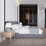 Тумба прикроватная с выдвижным ящиком из массива дуба Type oak варинант исполнения - 3 | Loft Concept в Санкт-петербурге