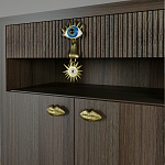 Комод Elsa Dreams Walnut Двухстворчатый  варинант исполнения - 6 | Loft Concept в Санкт-петербурге