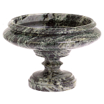 Фруктовница средняя из натурального камня Змеевик Шабровский Natural Stone Fruit Bowls варинант исполнения - 1 | Loft Concept в Санкт-петербурге