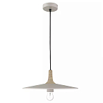 Подвесной светильник круглый в сочетании дерева и металла Space варинант исполнения - 1 | Loft Concept в Санкт-петербурге