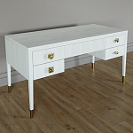 Письменный стол с 4-мя ящиками Elsa Dreams White варинант исполнения - 1 | Loft Concept в Санкт-петербурге