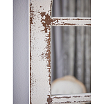 Зеркало-окно с эффектом старения в венецианском стиле Venetian White Mirror варинант исполнения - 7 | Loft Concept в Санкт-петербурге