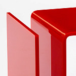 Дизайнерский кофейный стол Poltronova T01 Red Coffee Table варинант исполнения - 7 | Loft Concept в Санкт-петербурге