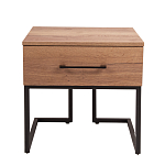 Тумба прикроватная с ящиком в стиле лофт Urban Style Space варинант исполнения - 3 | Loft Concept в Санкт-петербурге