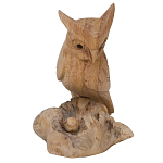 Статуэтка из дерева сова Animals of the World варинант исполнения - 5 | Loft Concept в Санкт-петербурге