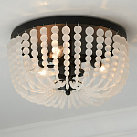 Потолочный светильник круглый с стеклянными бусинами Uniformity варинант исполнения - 2 | Loft Concept в Санкт-петербурге