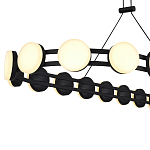 Люстра овальная с круглыми светодиодными источниками света Maxine Light варинант исполнения - 12 | Loft Concept в Санкт-петербурге