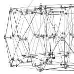 Люстра с тонкой металлической конструкцией цвета хром Quasar варинант исполнения - 4 | Loft Concept в Санкт-петербурге