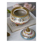 Шкатулка фарфоровая с цветочной росписью Eden Garden варинант исполнения - 6 | Loft Concept в Санкт-петербурге