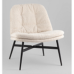 Кресло лаунж Tail молочный варинант исполнения - 1 | Loft Concept в Санкт-петербурге