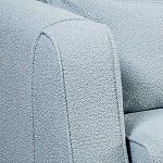 Диван Seldon с мягкими подушками голубое букле варинант исполнения - 2 | Loft Concept в Санкт-петербурге