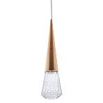 Подвесной светильник капля Acrylic Droplet Gold Hanging Lamp варинант исполнения - 1 | Loft Concept в Санкт-петербурге