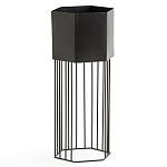 Кашпо Elevated Planters Сlive 59 черное  варинант исполнения - 1 | Loft Concept в Санкт-петербурге