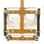 Люстра прямоугольная из толстого литого стекла Cast Glass варинант исполнения - 4 | Loft Concept в Санкт-петербурге