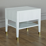 Прикроватная тумбочка с ящиком Elsa Dreams White варинант исполнения - 4 | Loft Concept в Санкт-петербурге