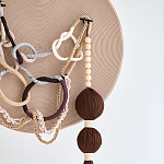 Круглое Дизайнерское Панно Дюна Round Panel Dune варинант исполнения - 1 | Loft Concept в Санкт-петербурге