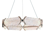 Люстра кольцевая с текстурным природным рисунком IceFlame варинант исполнения - 9 | Loft Concept в Санкт-петербурге