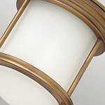 Потолочный светильник для ванных комнат с цилиндрическим стеклянным плафоном и одной лампой Hinkley варинант исполнения - 12 | Loft Concept в Санкт-петербурге