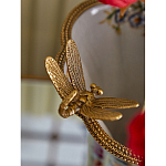 Ваза со стрекозой из фарфора с бронзовыми элементами Paradise Dragonfly варинант исполнения - 6 | Loft Concept в Санкт-петербурге