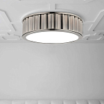 Потолочный светильник с гофрированным абажуром цвета графит Millennium варинант исполнения - 2 | Loft Concept в Санкт-петербурге