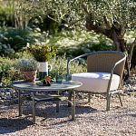 Садовое кресло с каркасом из стали Kenneth Chair варинант исполнения - 9 | Loft Concept в Санкт-петербурге