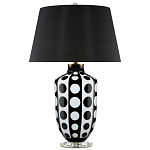Настольная лампа черно-белый горох Interaction варинант исполнения - 3 | Loft Concept в Санкт-петербурге