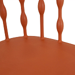 Пластиковый стул на ножках из массива бука Ferret Spiral Brown варинант исполнения - 6 | Loft Concept в Санкт-петербурге