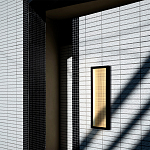 Светодиодное прямоугольное бра из металла черного цвета Lattice Lux варинант исполнения - 9 | Loft Concept в Санкт-петербурге