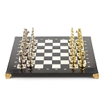 Шахматы Ренессанс с доской из натурального мрамора Decorative Thematic Chess варинант исполнения - 1 | Loft Concept в Санкт-петербурге