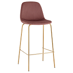 Барный стул на золотистых ножках VENDRAMIN Pink варинант исполнения - 1 | Loft Concept в Санкт-петербурге