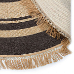 Ковер из комбинированного состава с узором Circles of goodness варинант исполнения - 4 | Loft Concept в Санкт-петербурге