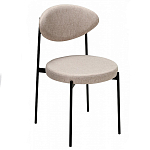 Стул металлический с мягкой спинкой и сиденьем Alfie Chair варинант исполнения - 4 | Loft Concept в Санкт-петербурге