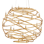 Люстра золотая в форме спирали Fancy Pattern варинант исполнения - 2 | Loft Concept в Санкт-петербурге