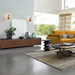 Фигурный приставной столик черного цвета AMORPHOUS варинант исполнения - 8 | Loft Concept в Санкт-петербурге