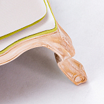 Кресло из натурального бука золотистое с изображением птиц и цветов Blooming Birds варинант исполнения - 3 | Loft Concept в Санкт-петербурге