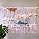 Панно-макраме «JUPITER» варинант исполнения - 1 | Loft Concept в Санкт-петербурге