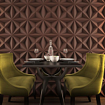 Гипсовая 3D Панель M-11 варинант исполнения - 1 | Loft Concept в Санкт-петербурге