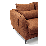 Диван в гостиную Portree Sofa Терракотовый букле варинант исполнения - 4 | Loft Concept в Санкт-петербурге