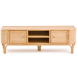 ТВ-тумба из плетеного ротанга Simone Rattan TV Stand варинант исполнения - 1 | Loft Concept в Санкт-петербурге