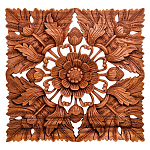 Панно из дерева квадратное Novala Panel With Trees варинант исполнения - 1 | Loft Concept в Санкт-петербурге