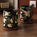Мусорное ведро в китайском стиле Flower Trash Can варинант исполнения - 1 | Loft Concept в Санкт-петербурге